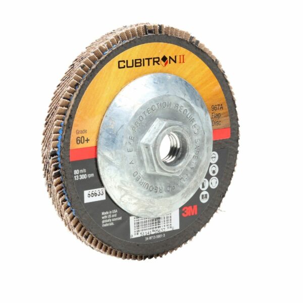 3M™ Cubitron™ II Flap Disc 967A, 60+